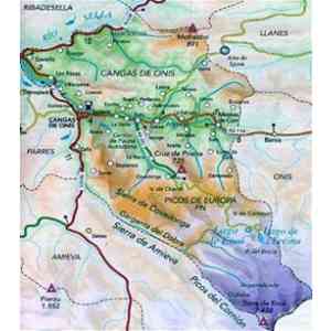 Click para ampliar. Pulsa en el nombre para ver la ficha. Pelayo 1 Situación de Cangas de Onís